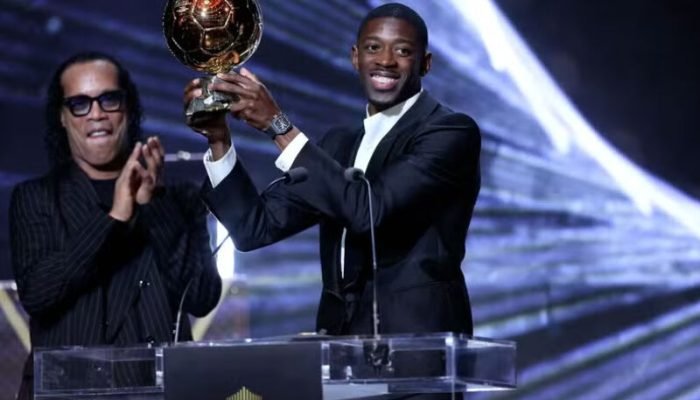 O jogador do PSG somou 1.380 pontos, ficando 321 à frente de Lamine Yamal, do Barcelona - Foto...