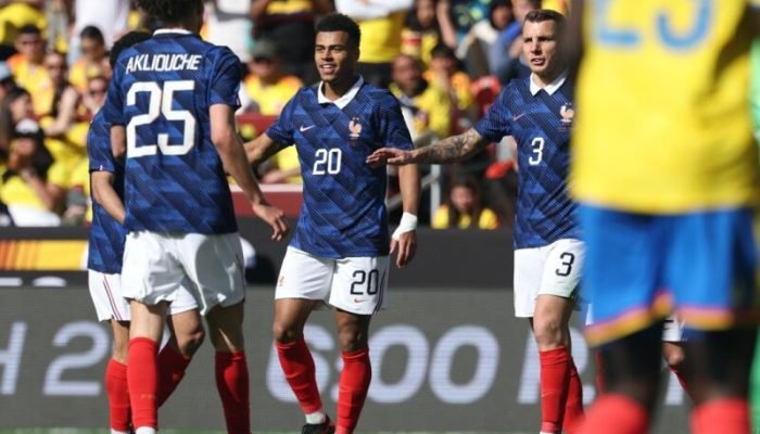 França venceu Colômbia e termina janela da data-fifa invicta  - Foto por FRANCK FIFE / AFP