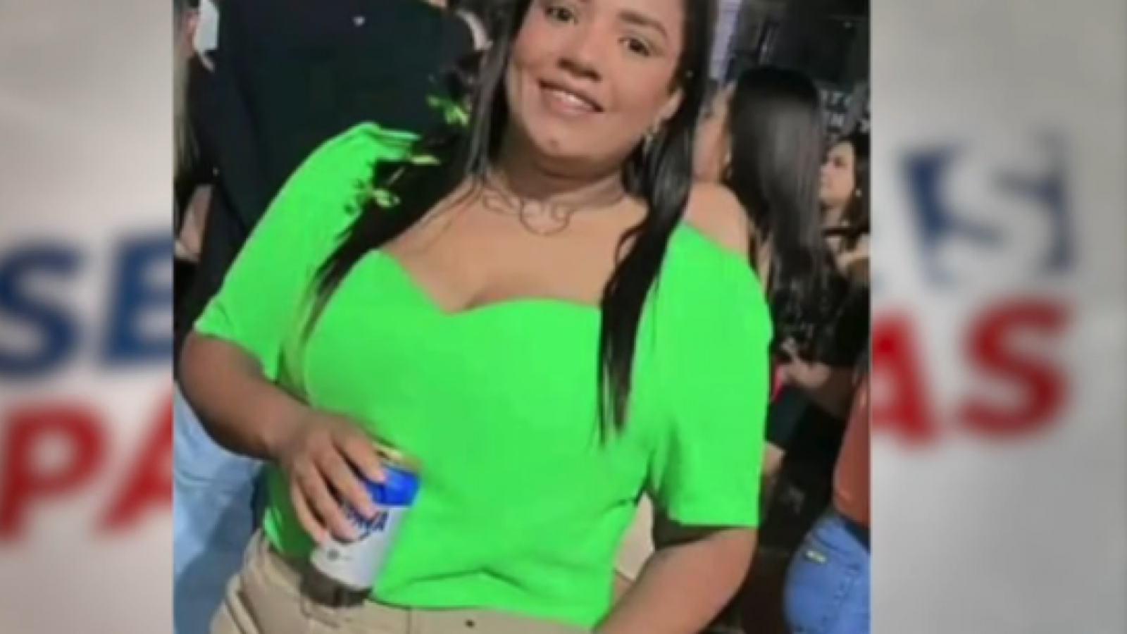 Imagem de mulher desaparecida em São Bento do Una - reprodução