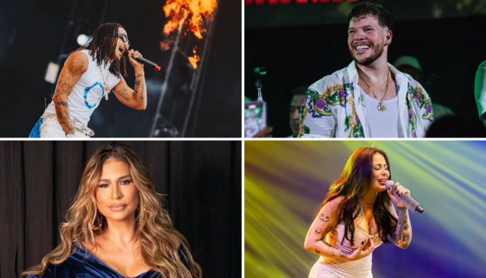 Serão quatro fins de semana consecutivos de shows em novembro - Divulgação