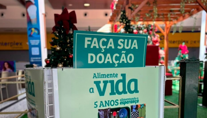 Shopping Carpina participa de campanha estadual de arrecadação de alimentos - Divulgação
