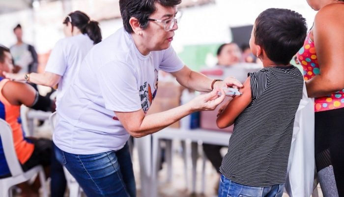 Imagens ilustrativas de vacinação - Divulgação