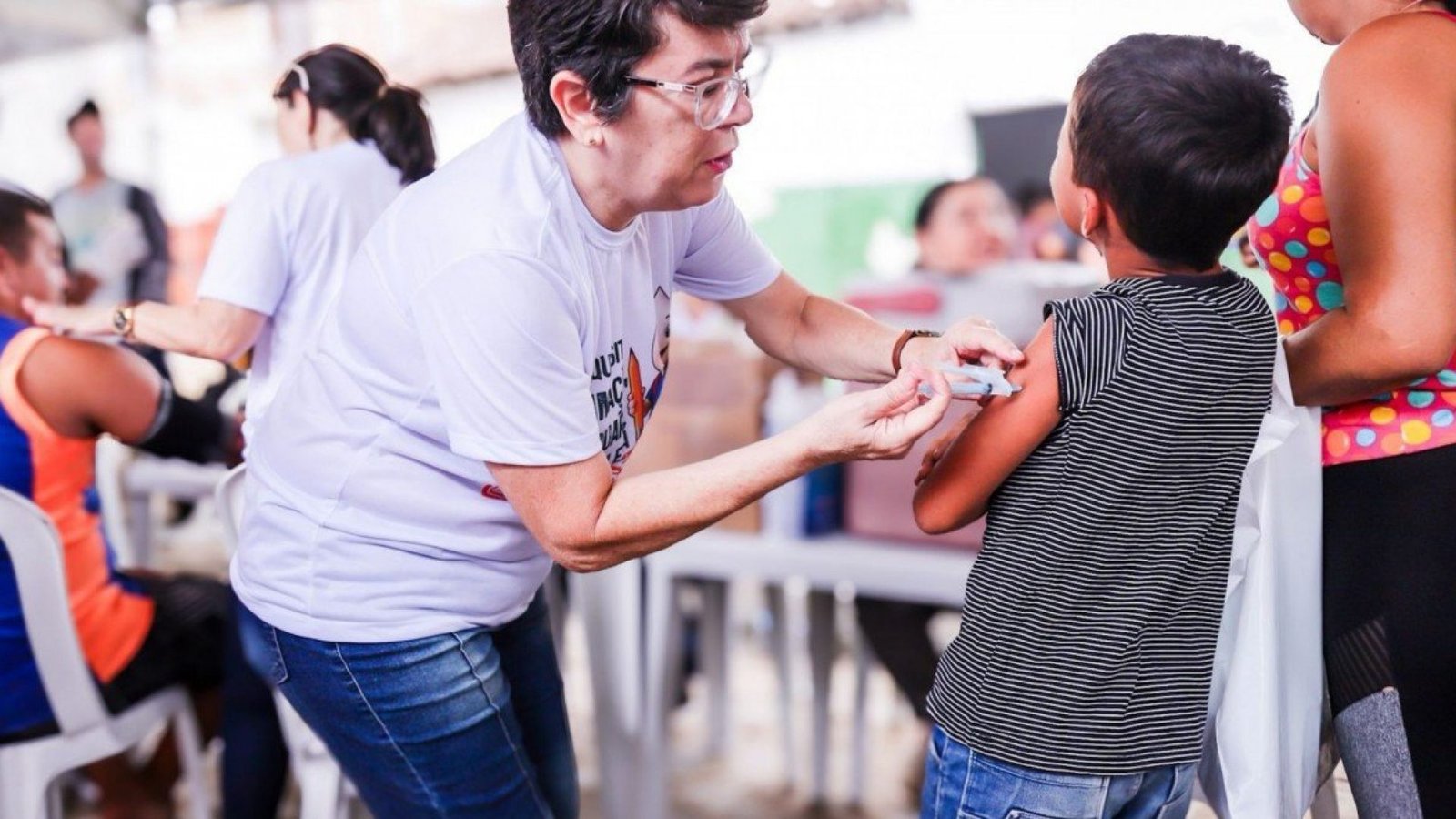 Imagens ilustrativas de vacinação - Divulgação