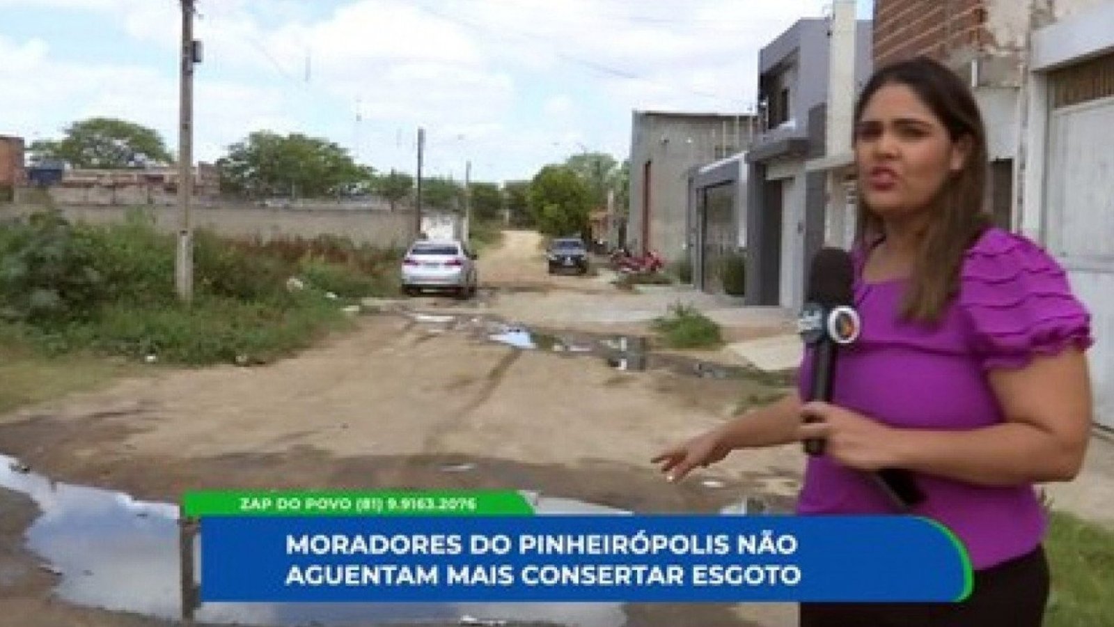 Resolução do Problema de Esgoto Persistente na Rua Anselmo Laurindo, Bairro Pinheirópolis: Um ...