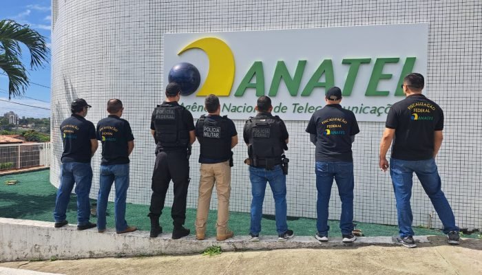 A coordenação nacional da operação está sendo realizada pela Anatel na Paraíba, responsáve...