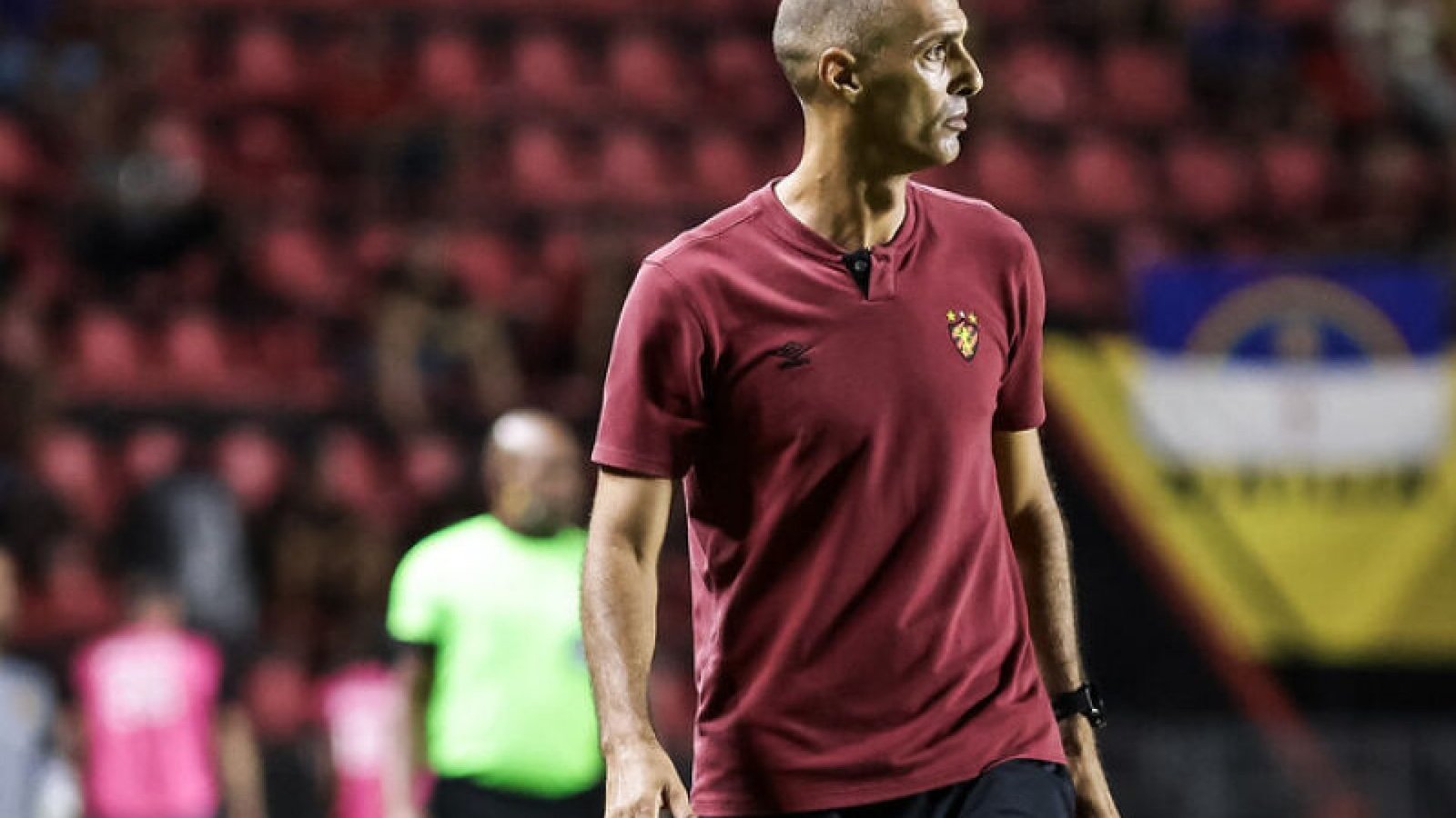César Lucena, técnico interino do Sport - Foto: Paulo Paiva/SCR
