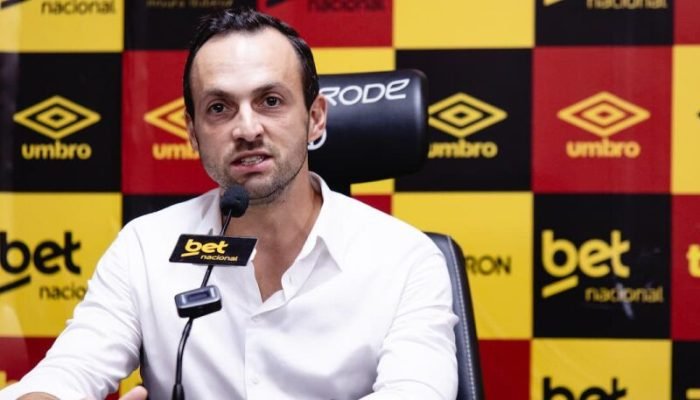 Enrico Ambrogini, diretor-geral de futebol do Sport  - Foto: Paulo Paiva/Sport