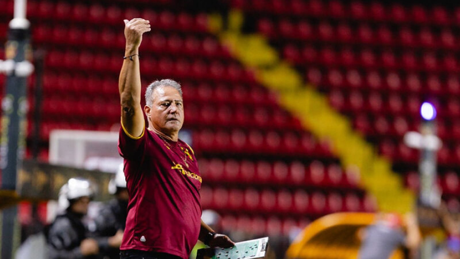 Márcio Goiano durante o jogo entre Sport e Vila Nova - Foto: Paulo Paiva/SCR
