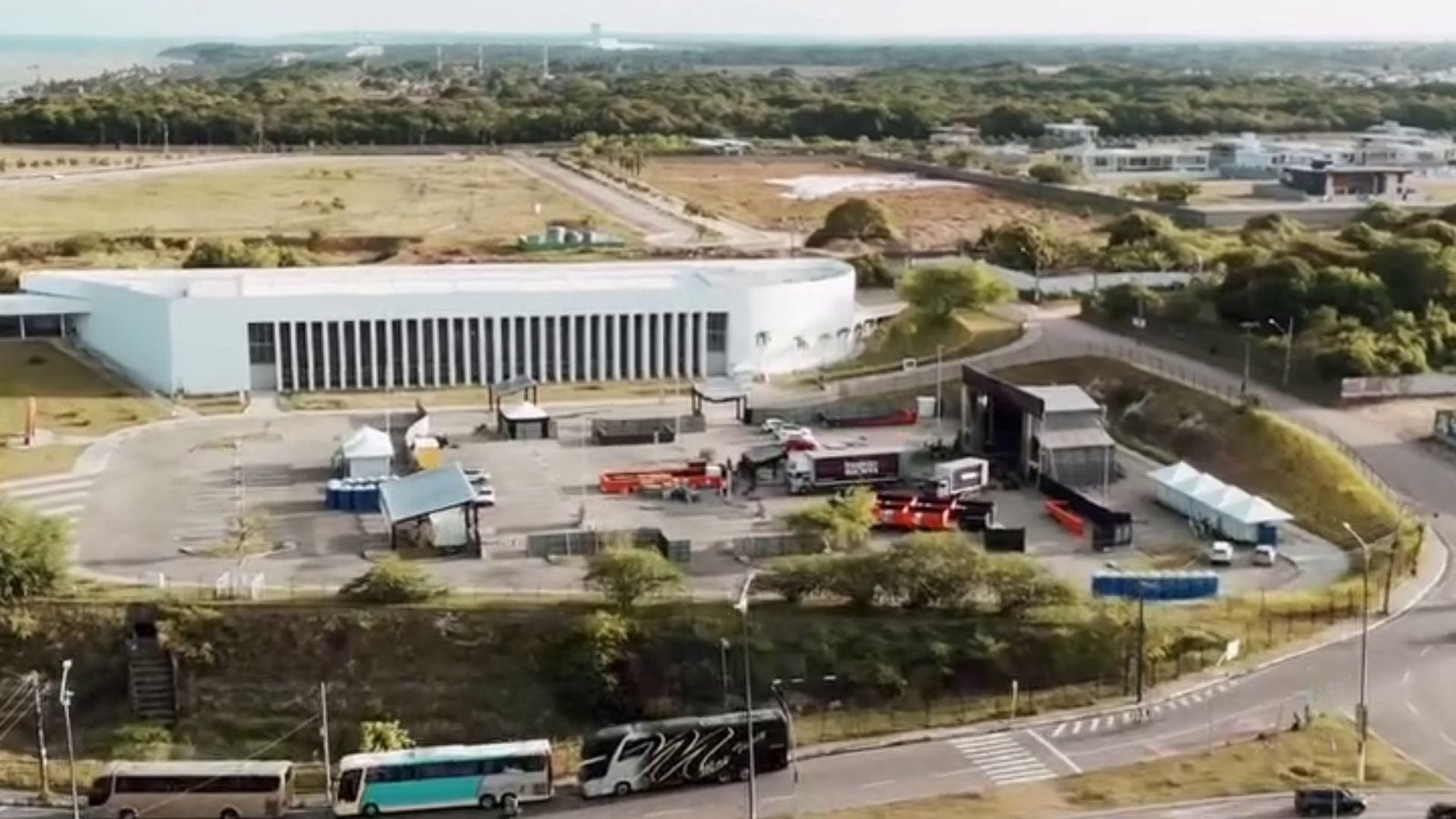 Local da festa, na Estação Ciência (Foto: Reprodução)