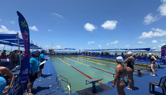 Aquarace 2026 movimentou o mar de Cabo Branco, em João Pessoa. (Foto: Madu Santos/TV Cabo Branco)