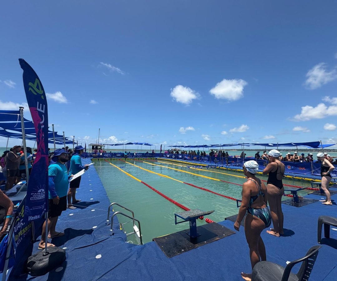 Aquarace 2026 movimentou o mar de Cabo Branco, em João Pessoa. (Foto: Madu Santos/TV Cabo Branco)