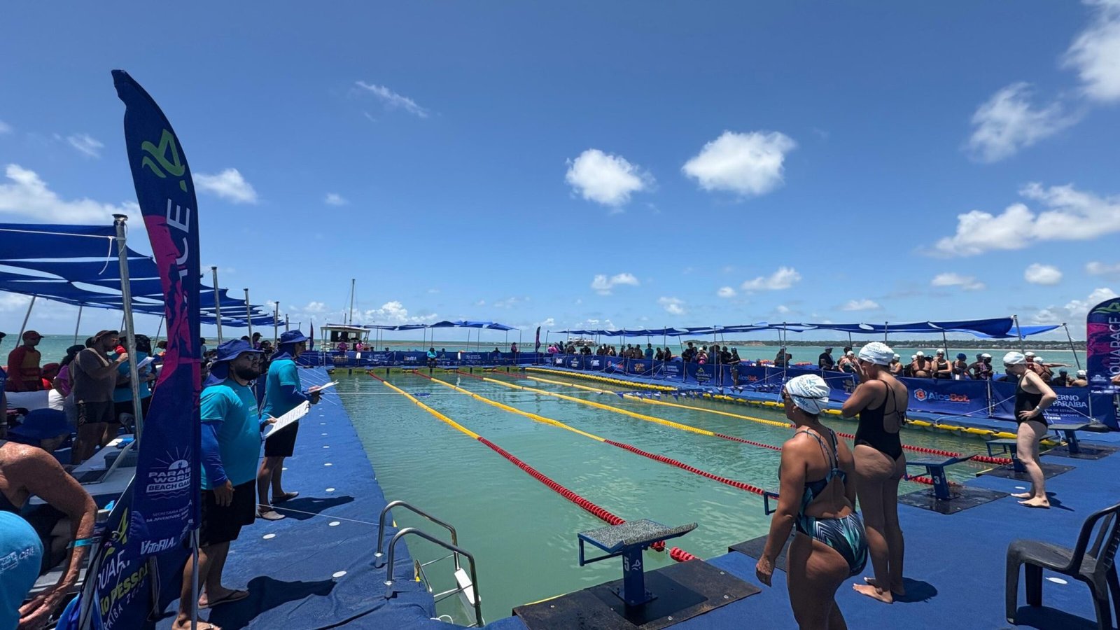 Aquarace 2026 movimentou o mar de Cabo Branco, em João Pessoa. (Foto: Madu Santos/TV Cabo Branco)