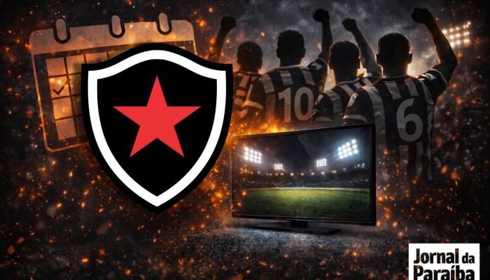 Botafogo-PB em 2026. Arte/Jornal da Paraíba