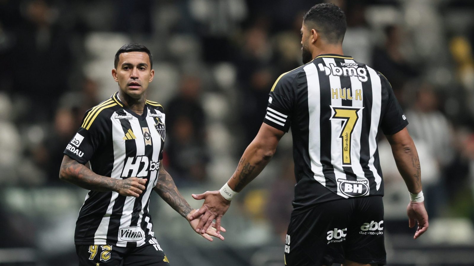 MG - BELO HORIZONTE - 12/06/2025 - BRASILEIRO A 2025, ATLETICO-MG X INTERNACIONAL - Dudu jogador ...