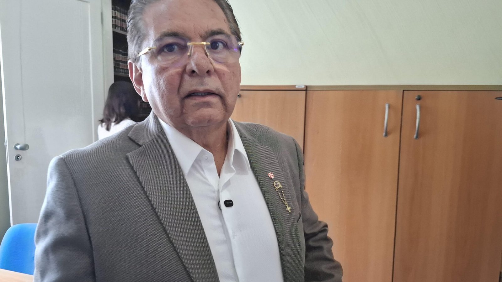 Presidente da Assembleia, deputado Adriano Galdino. Felipe Nunes