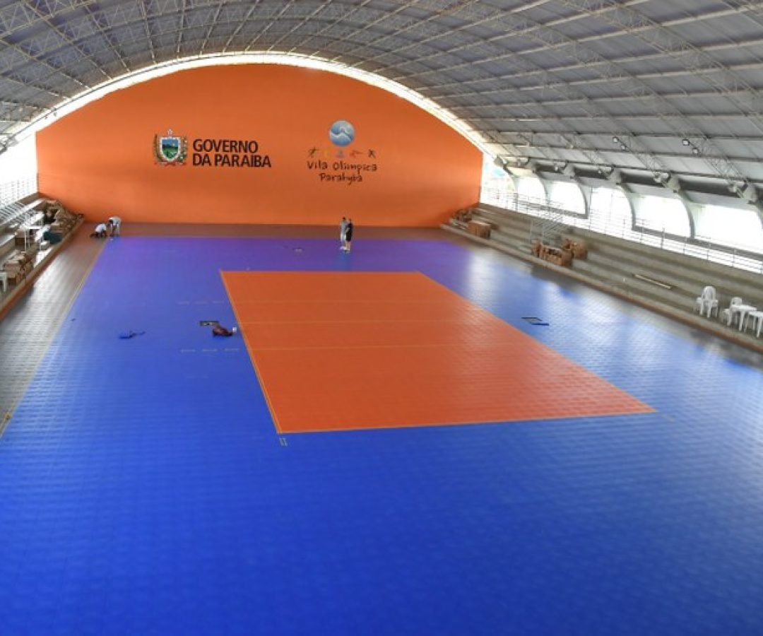 Ginásio da Vila Olímpica Parahyba. Divulgação