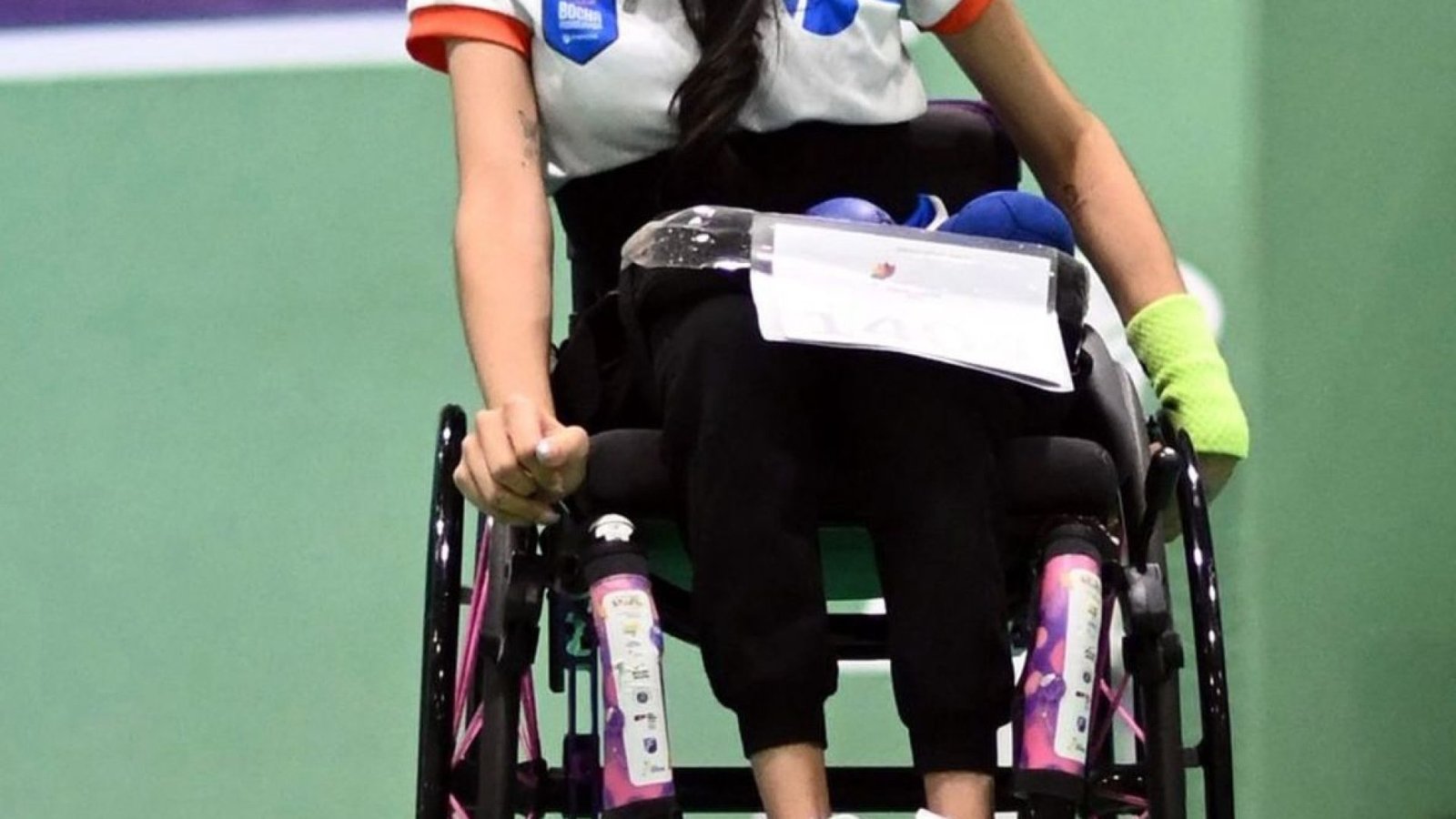 Laíssa Guerreira nas Paralimpíadas Universitárias 2025. (Foto: Alan Morici / CPB)