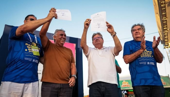 Paraíba renova parceria e sediará novamente o World Beach Games em 2026. Divulgação
