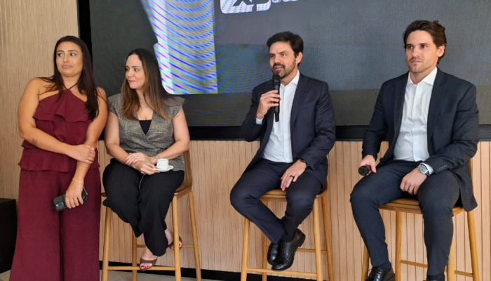 A inauguração do Espaço XP contou com executivos regionais e nacionais da empresa. Foto: Plín...