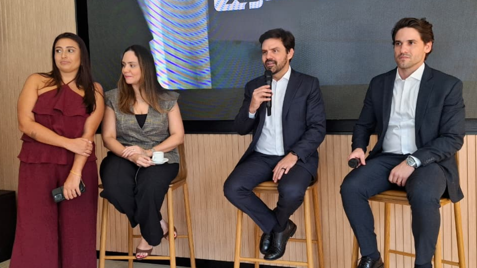 A inauguração do Espaço XP contou com executivos regionais e nacionais da empresa. Foto: Plín...