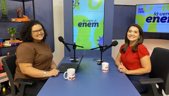 Zuila David conta, no videocast Lá Vem o Enem, como os estudos transformaram sua vida. Foto: Tha...