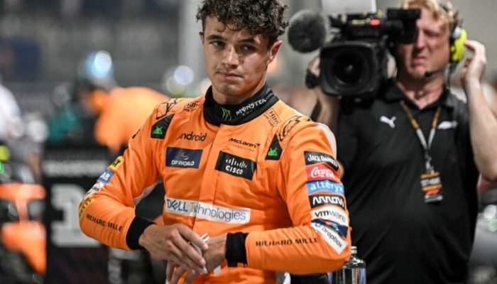 Lando Norris, piloto da McLaren - Foto: Lillian Suwanrumpha/AFP