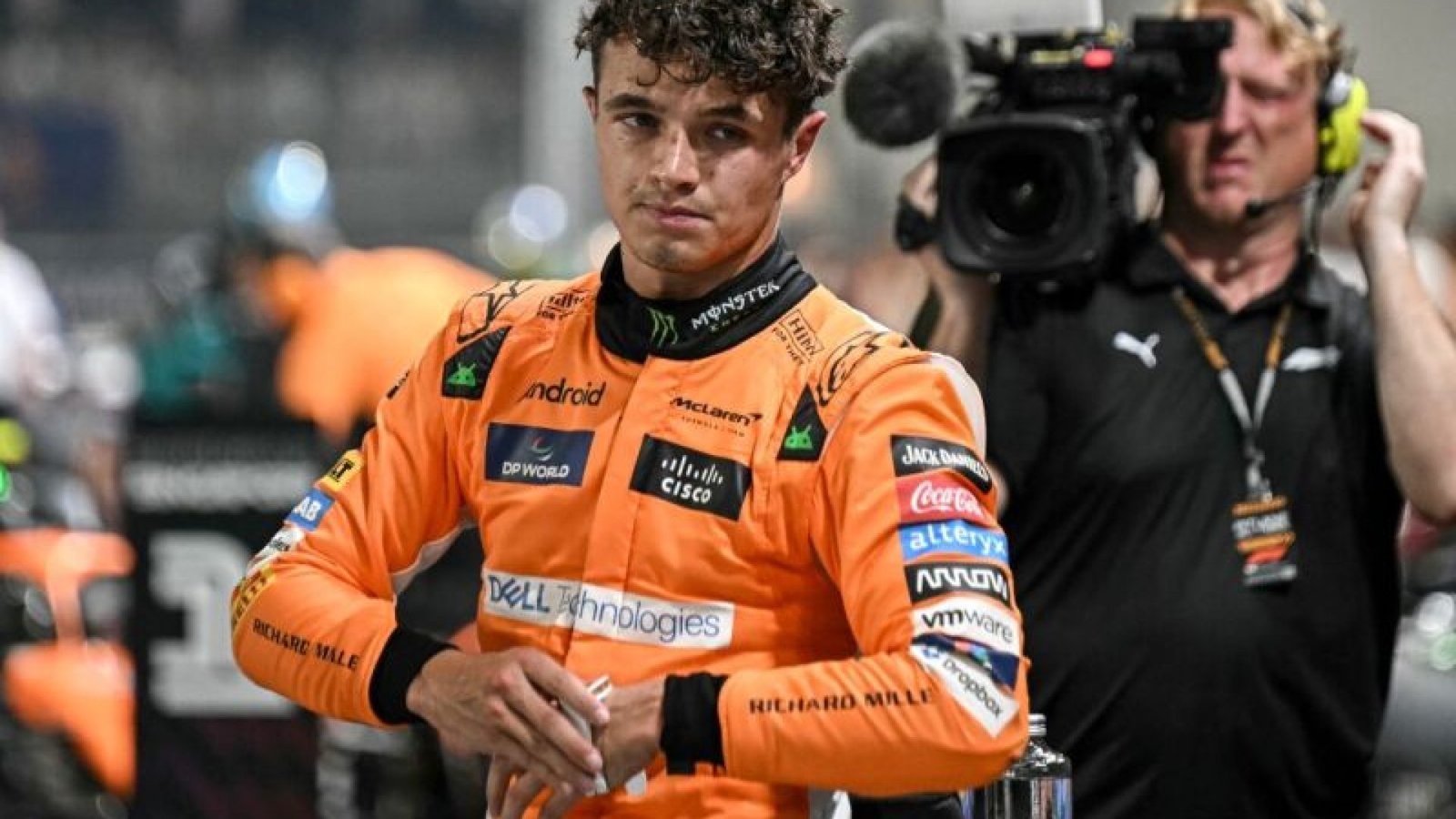 Lando Norris, piloto da McLaren - Foto: Lillian Suwanrumpha/AFP