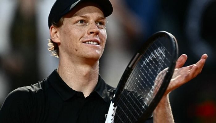 Sinner, tenista italiano - Foto: Filippo MONTEFORTE / AFP