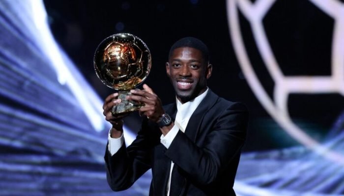 Dembelé conquistou a Bola de Ouro de 2025 após diversas conquistas com a camisa do PSG - Foto...