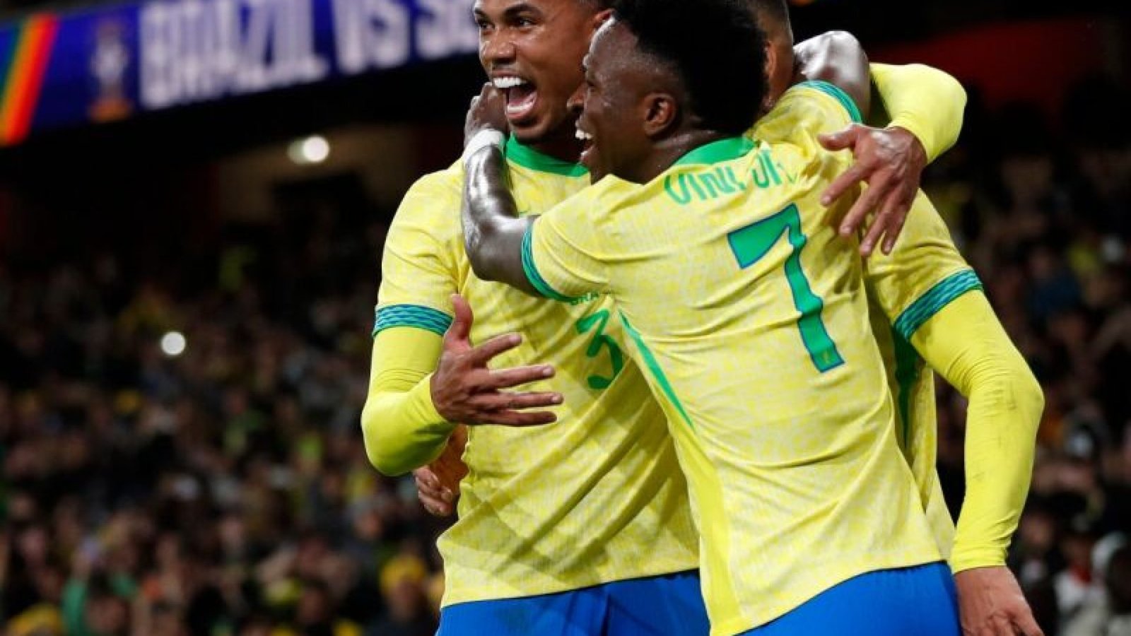 Brasil enfrentou o Senegal em amistoso de preparação para a Copa do Mundo - Foto: Ian Kington...
