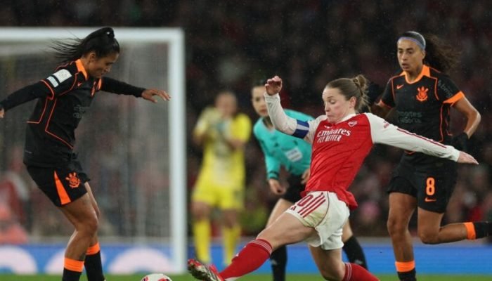 Arsenal e Corinthians decidiram a primeira edição do Mundial de Clubes feminino da Fifa  - Fo...