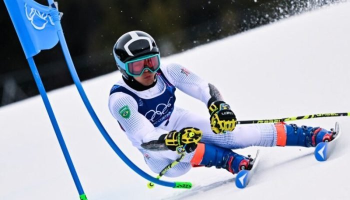 Jogos de Inverno: Brasil encerra campanha histórica no esqui alpino - Foto: Fabrice Coffrini/AFP