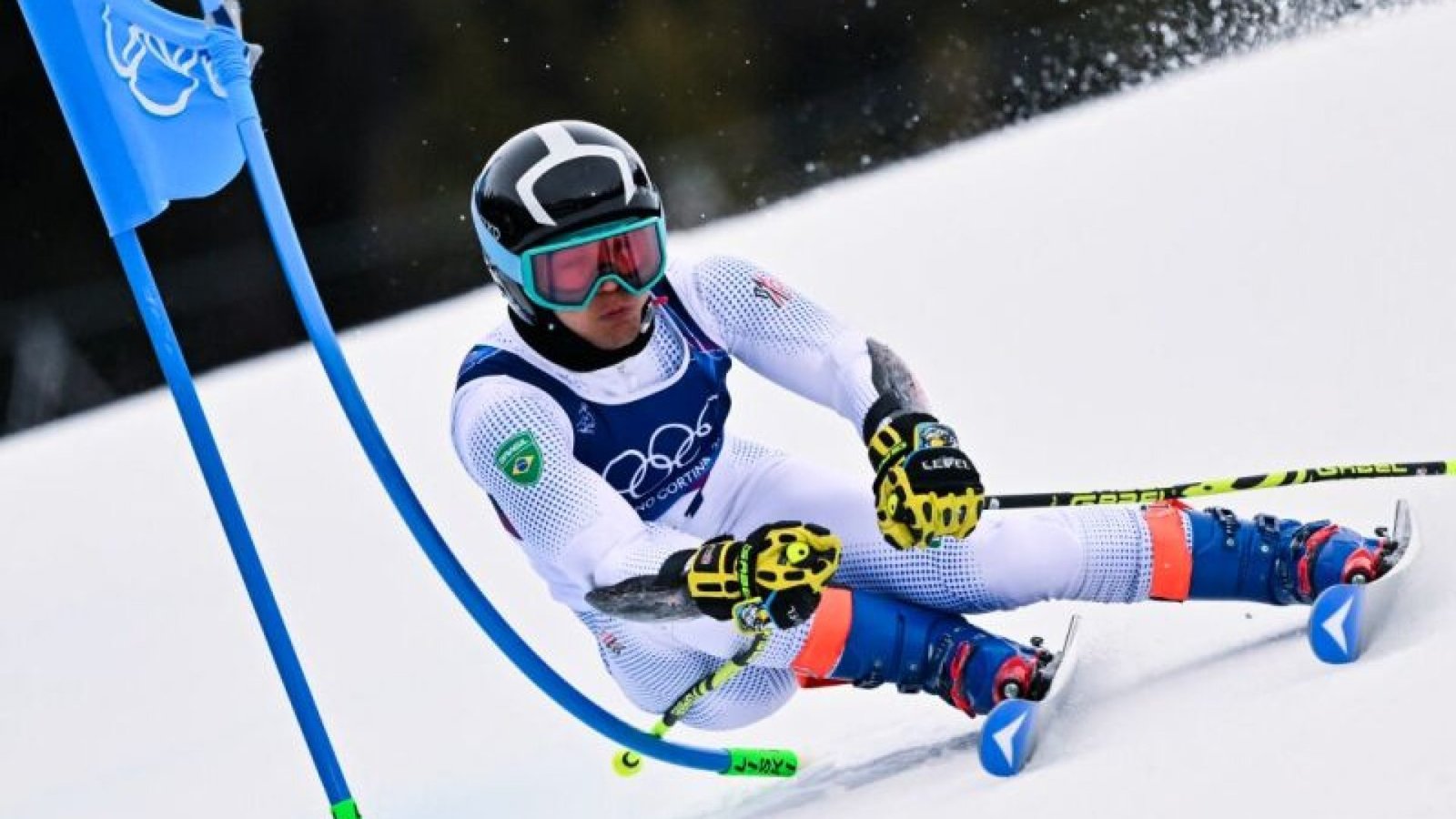 Jogos de Inverno: Brasil encerra campanha histórica no esqui alpino - Foto: Fabrice Coffrini/AFP