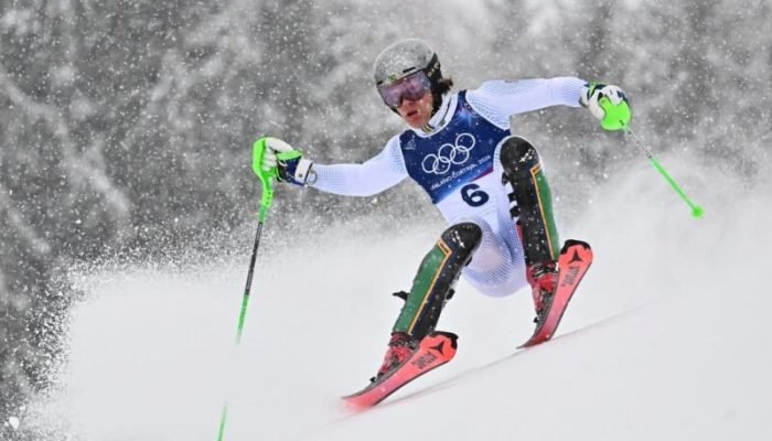 Lucas Pinheiro Braathen lamentou as condições do clima na sua apresentação - Foto: Fabrice ...