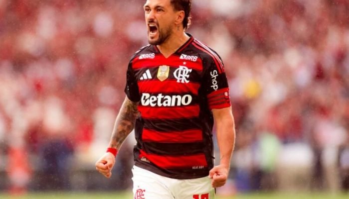 Arrascaeta foi um dos destaques do Flamengo no título brasileiro - Foto: Adriano Fontes / Flam...