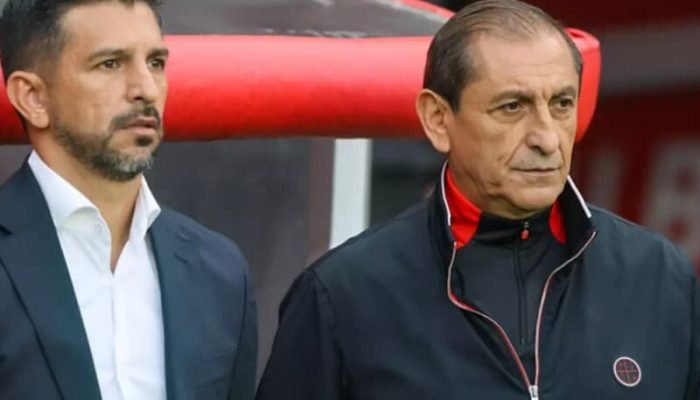 Ramón Díaz, técnico do Internacional, reproduz fala machista depois de jogo no Campeonato Bras...