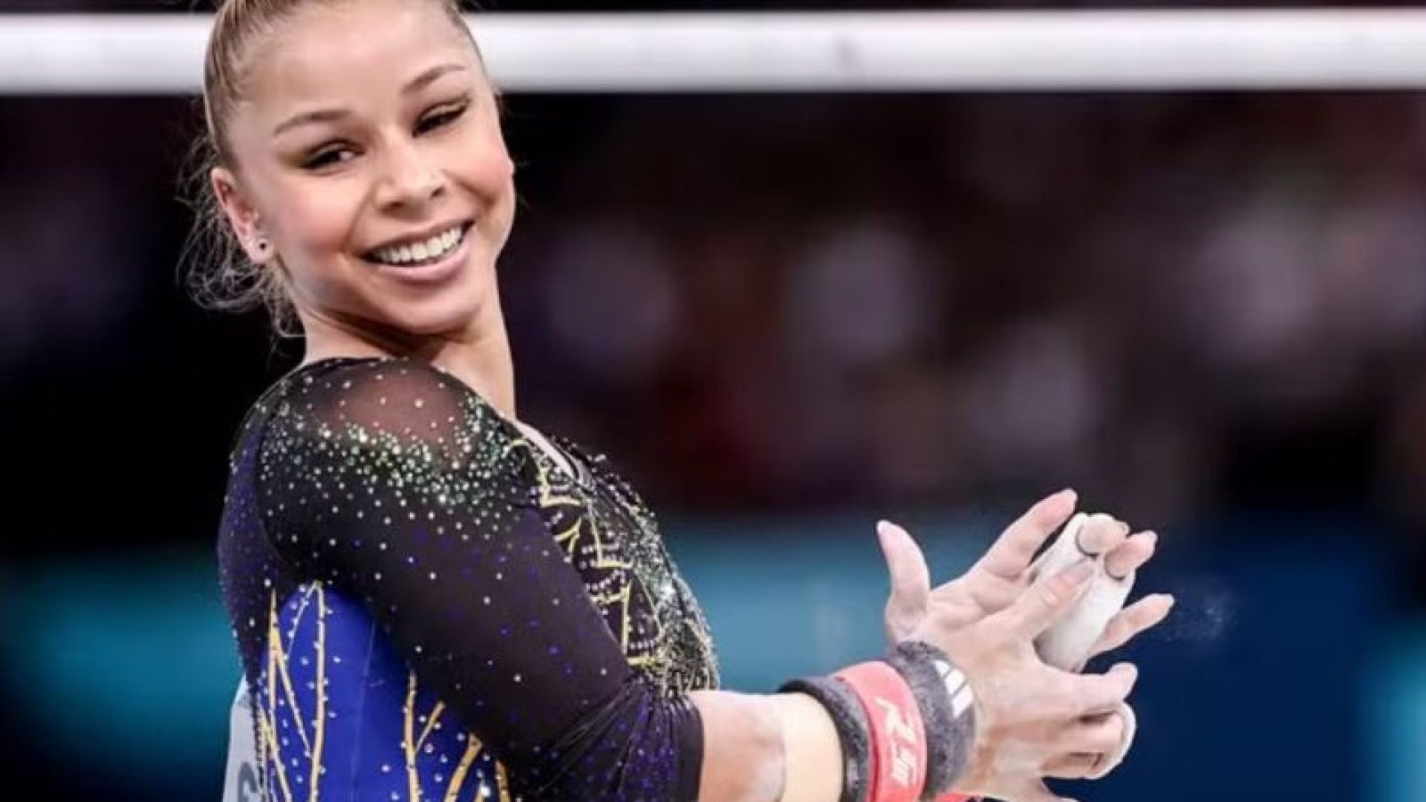 Flávia Saraiva liderou a classificatória na trave com 14,250 pontos - Foto: Miriam Jeske/COB