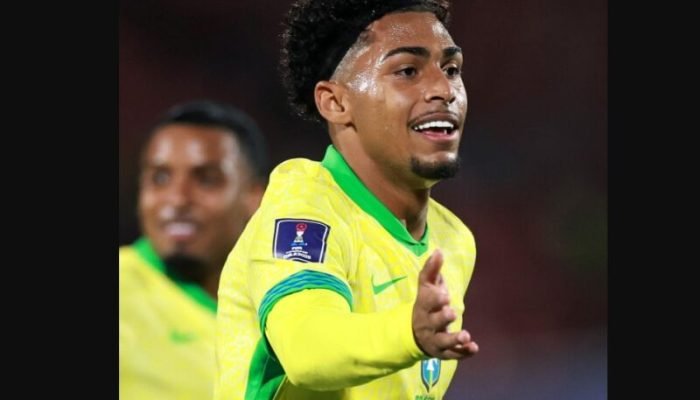 Os gols brasileiros foram de Coutinho e Luighi, jogadores do Palmeiras - Foto: Reprodução/@fi...