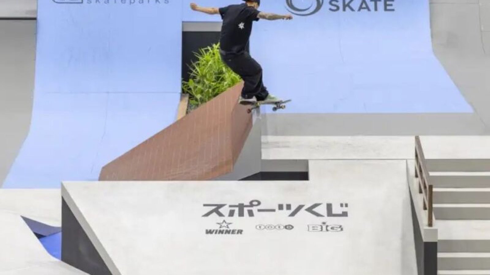 Wallace contabilizou somente os 67.05 de uma das voltas, já que não pontuou nas manobras indivi...