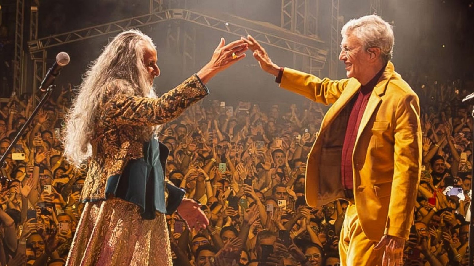 © Instagram/caetanoveloso/mariabethaniaoficial