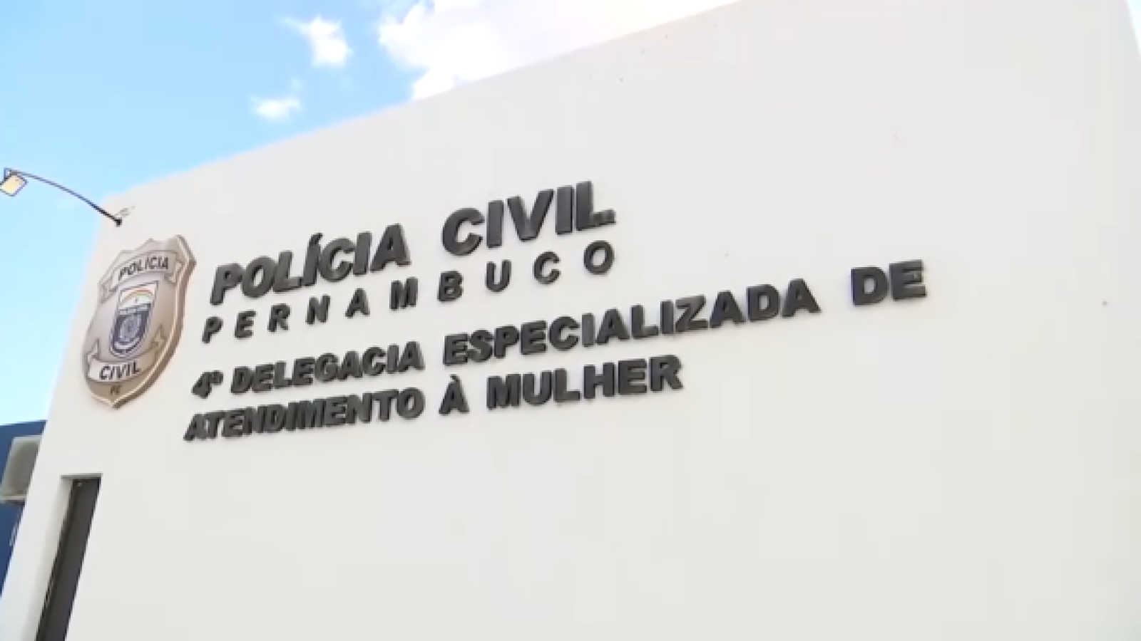 Imagem da Delegacia da Mulher, em Caruaru - Reprodução
