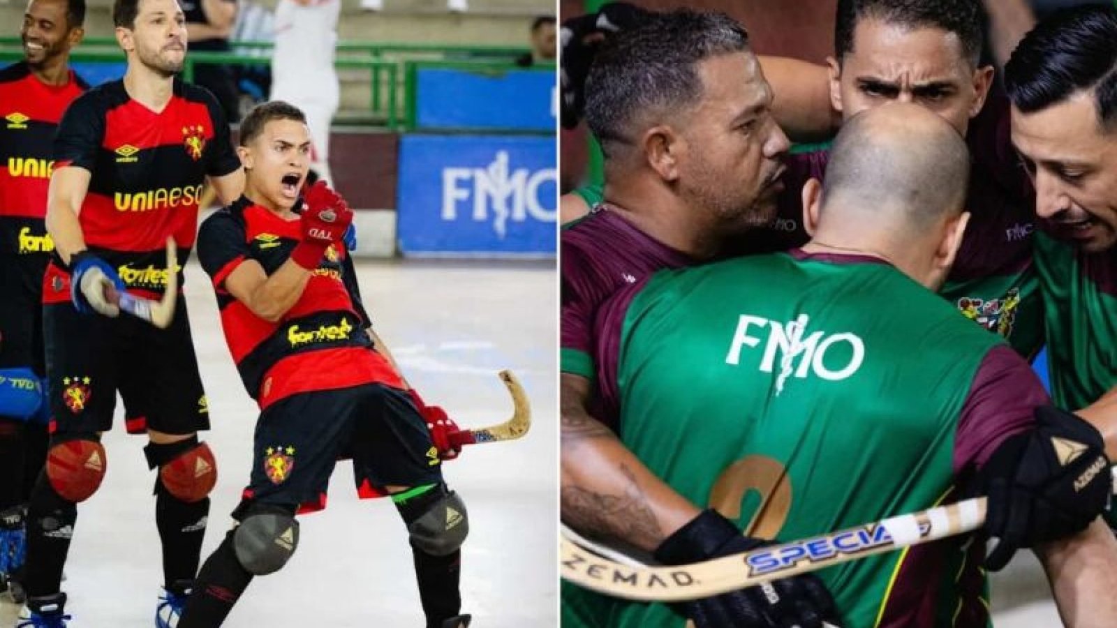 Sport e Clube Português seguem bem no Campeonato Brasileiro de Hóquei, no Recife  - Foto: Pau...