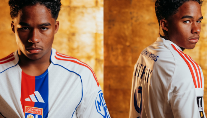 Brasileiro Endrick foi anunciado no clube francês em vídeo que viralizou - Foto: Reprodução...