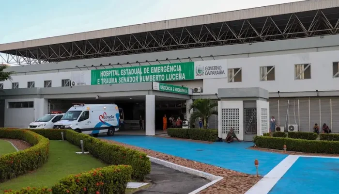Vítima foi levada para o Hospital de Trauma de João Pessoa em estado grave (Divulgação)