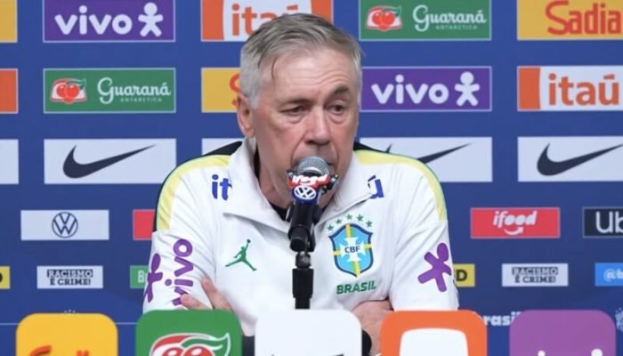 Carlo Ancelotti, técnico da seleção brasileira - Foto: Rafael Ribeiro/CBF