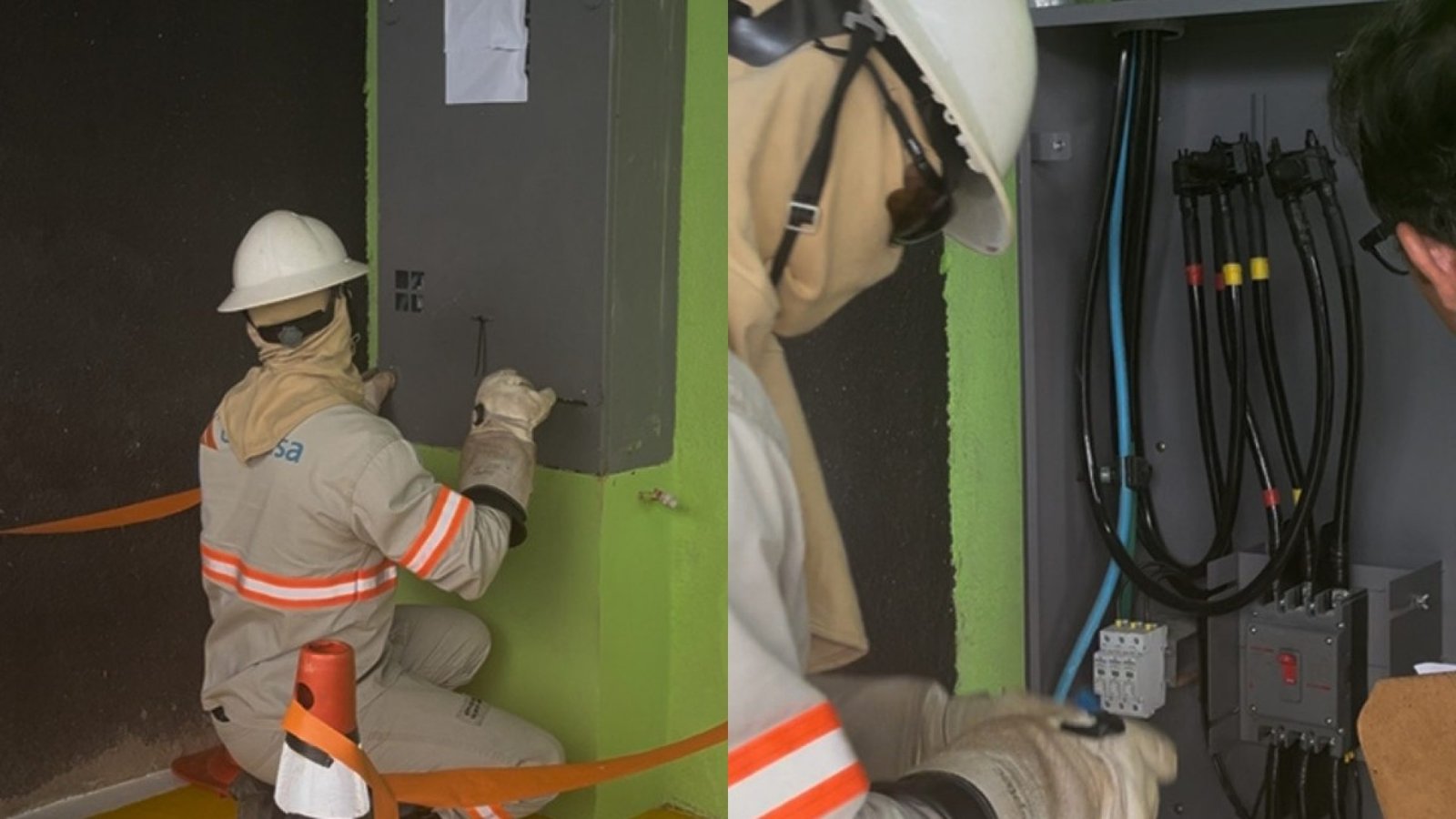 to Velho foi flagrado utilizando energia elétrica de forma irregular na quinta-f