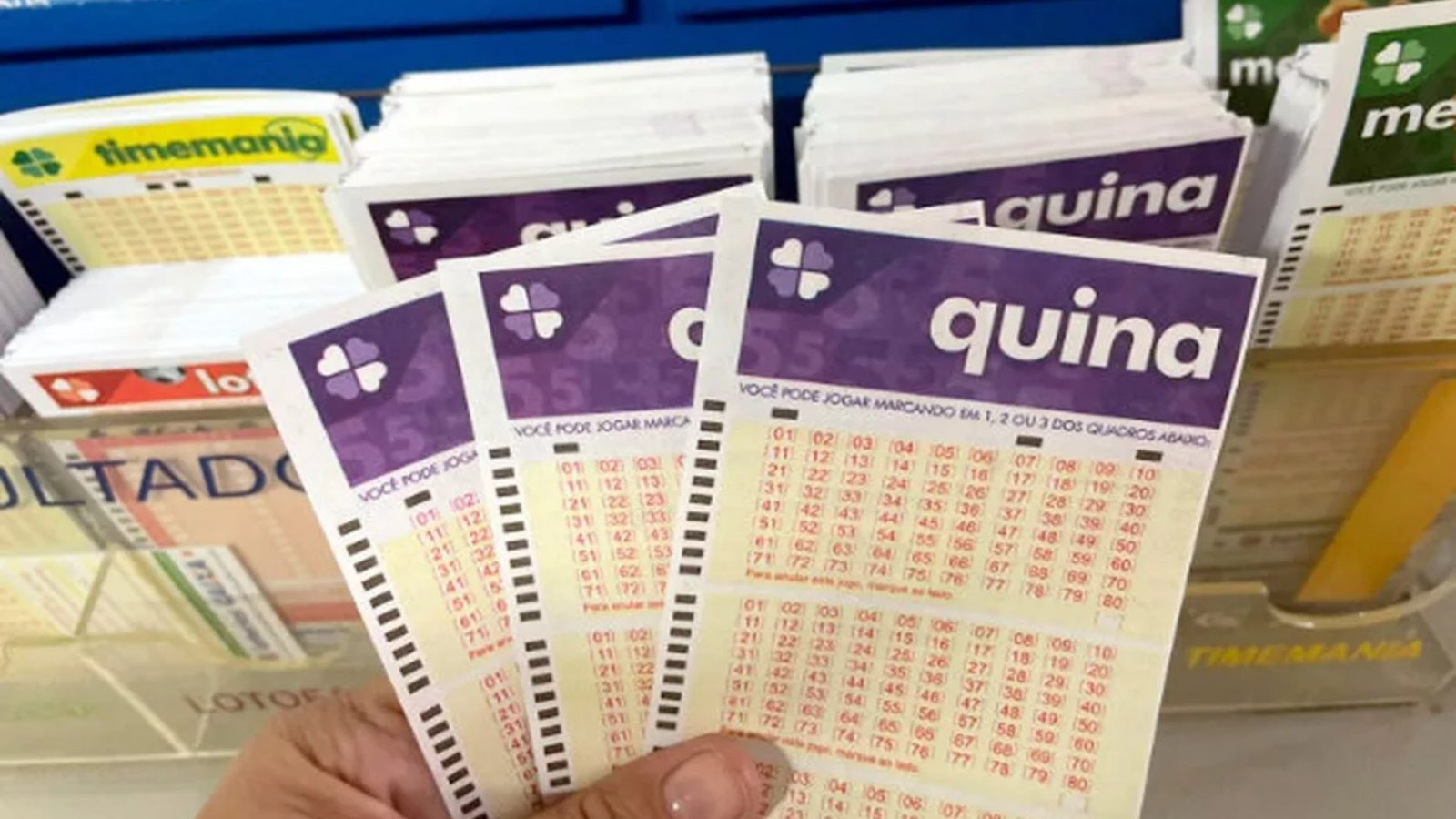 3, 6, 12, 18 ou 24 concursos consecutivos. Sorteio da Quina A Quina tem seis sor