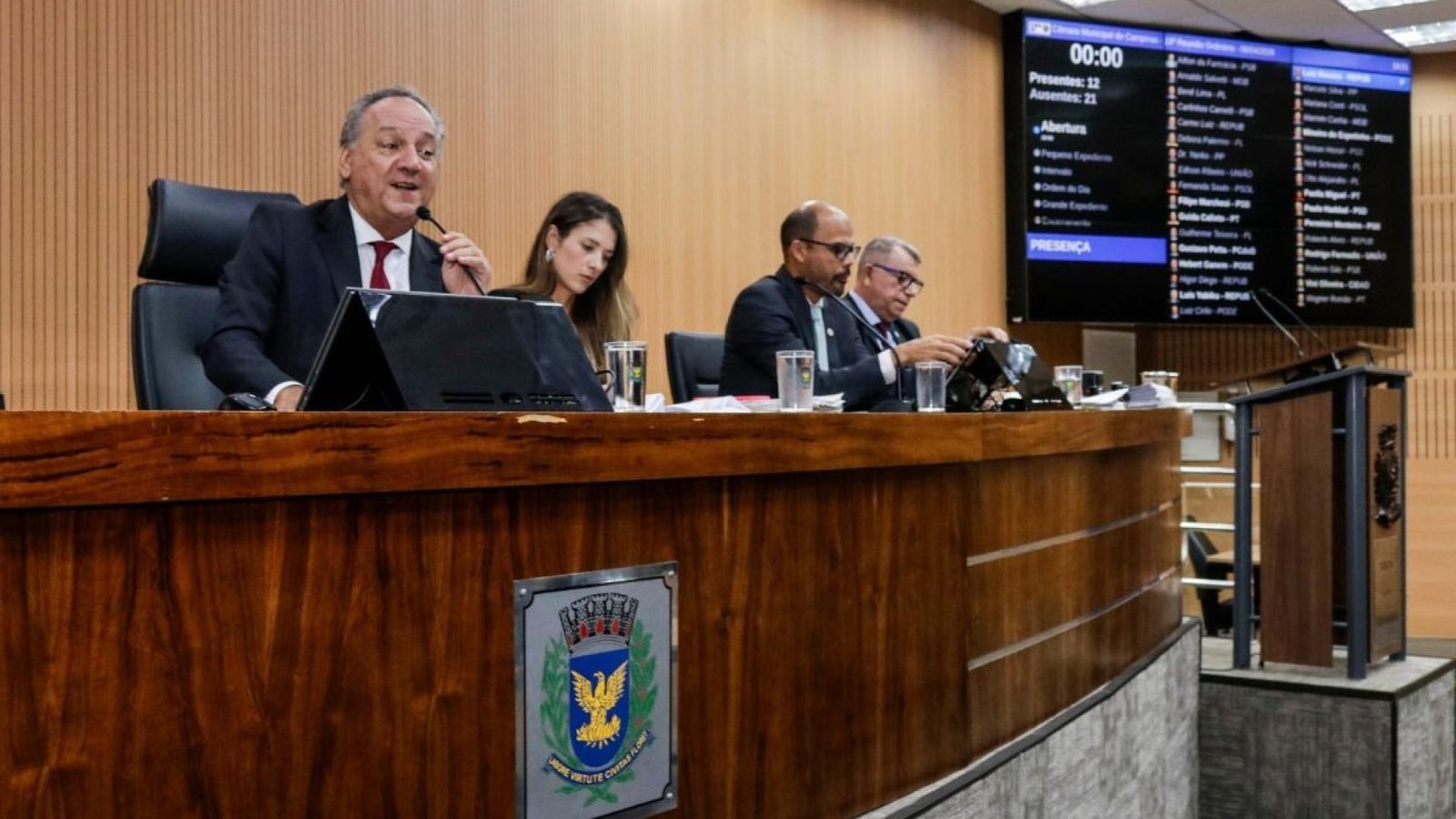 Foto: Câmara Municipal de Campinas