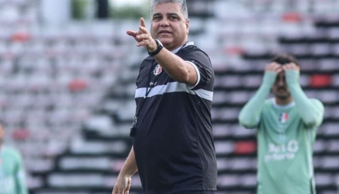 Marcelo Cabo, treinador do Santa Cruz  - Foto: Evelyn Victoria/Santa Cruz