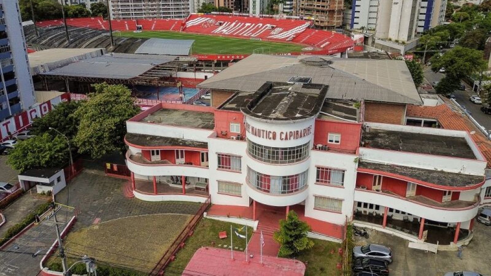 Sede do Náutico, nos Aflitos - Foto: Felipe Ribeiro/Folha de Pernambuco